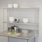 Flash Furniture Reese 430 Stainless Steel 18 Gauge NSF Certified 48-in x 12-in Metal Kitchen Double Overshelf NH-OSD-1248-GG - alternate 5